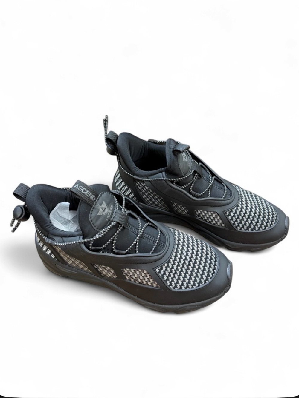 Ascend Black & Gray Sneakers